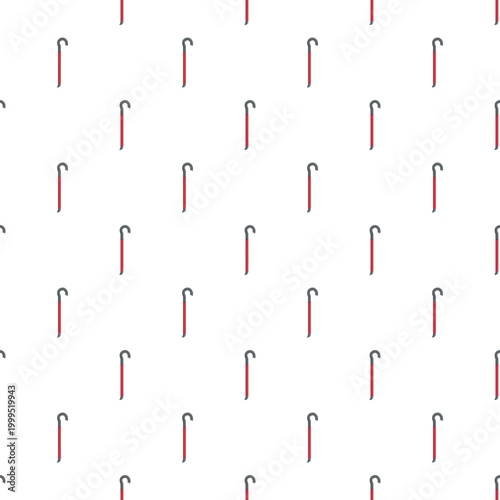 Crowbar tools forming a repeating pattern on a white background