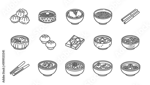 Obraz na plátně Culinary Delights: A collection of various delicious food from multiple cultures, each dish thoughtfully arranged, ready to tantalize and delight