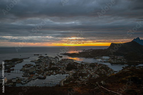 The city of Svolvær