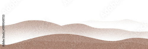 Cocoa coffee bean powder burst textured background.