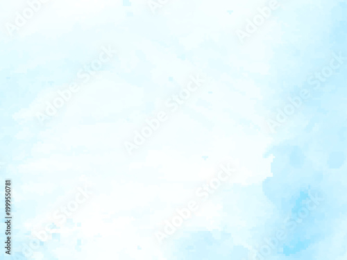 Abstract soft blue watercolor texture design background