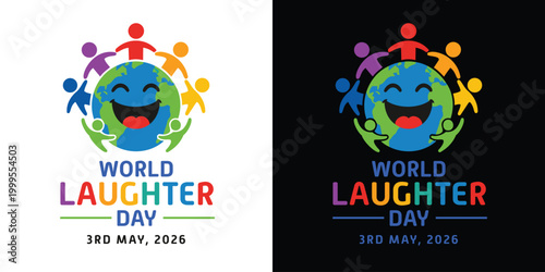 Photos World Laughter Day Logo, Offer, Banner, Sale Offer, Discount, Design, Sticker, C