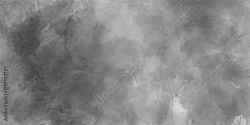 Abstract charcoal grey watercolor background with smoky ink texture.