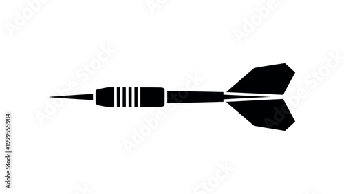 Dart Arrow Target Icon Simple Vector