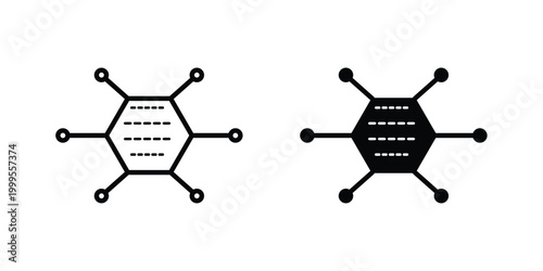 Content management icon concepts for website projects