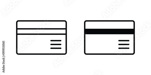 debit card icon concepts for website projects