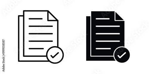 Documents icon concepts for website projects