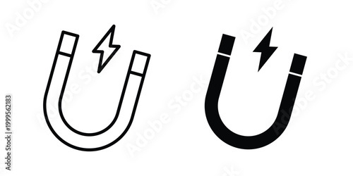 Magnet icon concepts for website projects