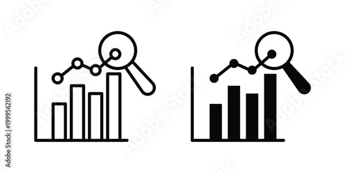 Market prediction icon concepts for website projects