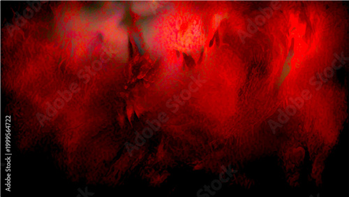 Vector Mysterious vortex engulfs the vision, vivid scarlet and deep vermilion.