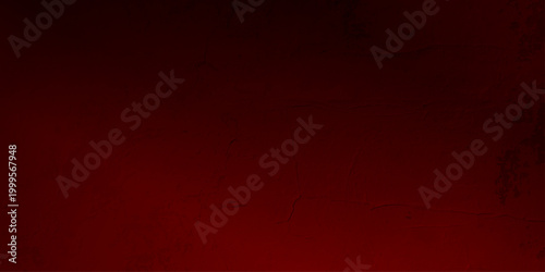 Grunge dark red texture background with rugged cracked surface peeling paint and distressed details combined with dramatic lighting ideal for abstract horror themes and vintage artwork