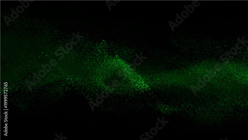 Vector Abstract Mysterious emerald nebulosity, form, evoking cosmic expanse and hidden energy. captivating aesthetic with textures.