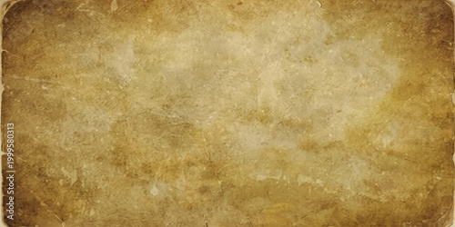 Fotografie A blank antique parchment texture with aged grunge stains and a weathered brown