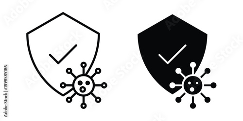 Infection prevention icon