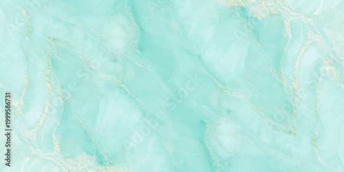 Photos Luxury turquoise marble texture with gold veins, abstract aqua onyx stone background for interior design and wallpaper