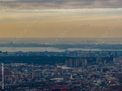 Aerial view of Canarsie, Brooklyn - New York, US