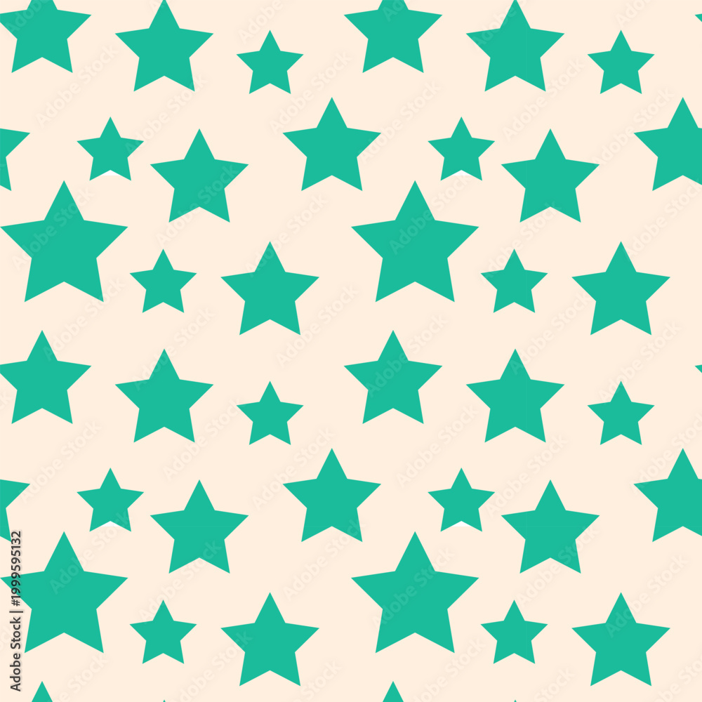 Obraz premium Seamless geometric pattern. Star. Vector