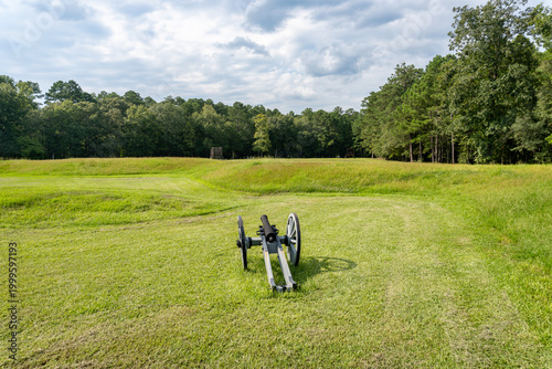 Fotografie Ninety Six National Historic Site in South Carolina