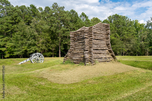 Bilde på lerret Ninety Six National Historic Site in South Carolina