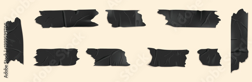 set of black paper airplanes flying in formation on white background minimalist concept