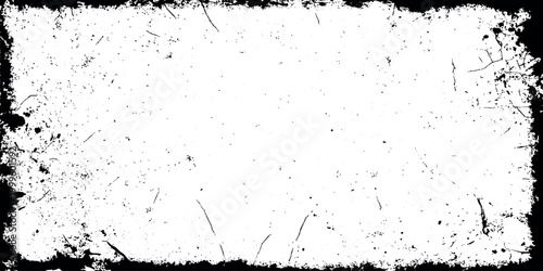 Grunge textured background with scratches and black border for design and layout