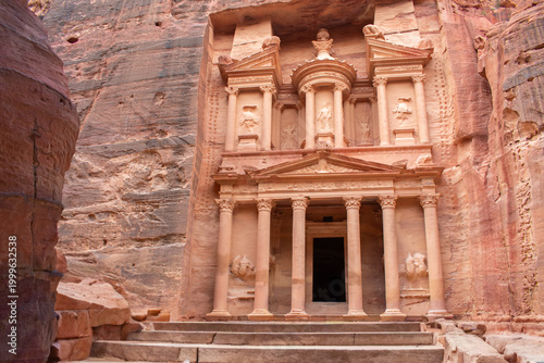 Fotografie Ancient city of Petra in Jordan