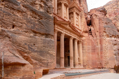 Fotografie Ancient city of Petra in Jordan