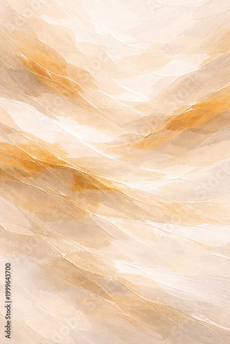 Abstract hand-painted in oil, with brush technique and texture.