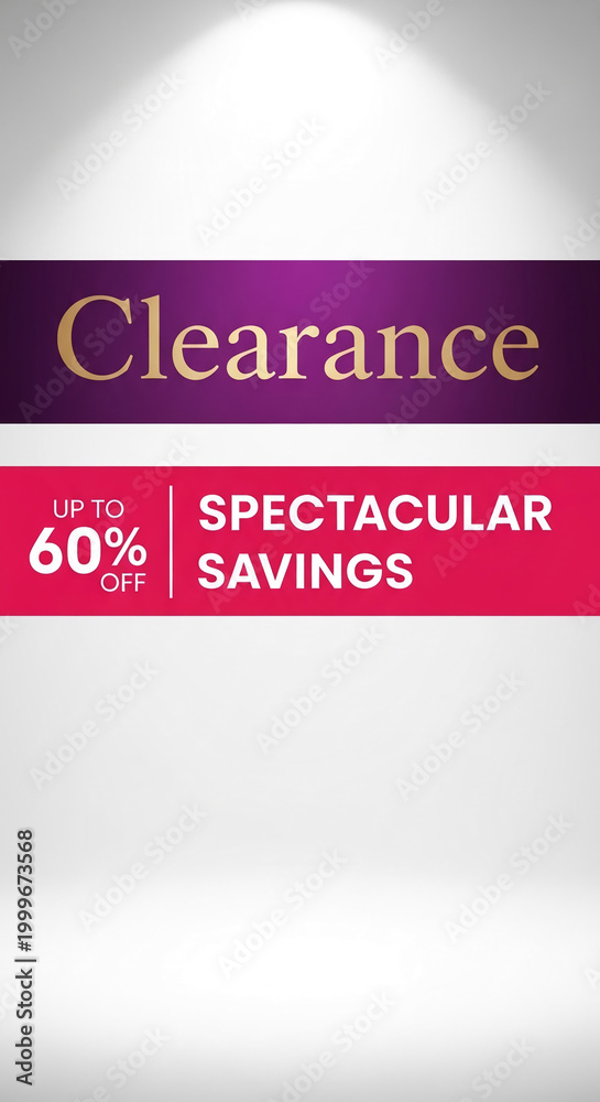 Obraz premium Digital banner with 