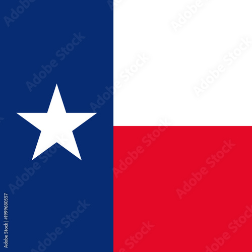 Flag of Texas - square variant