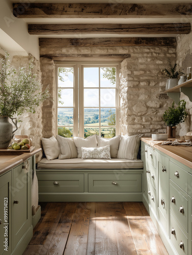 Countryside Kitchen Interior