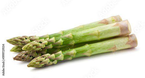 fresh green asparagus, asparagus spears isolated, organic vegetable produce, healthy farm vegetable, natural food ingredient, green asparagus stalks, vegan cooking ingredient, fresh market produce, wh
