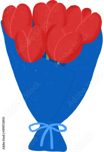 레드 꽃다발