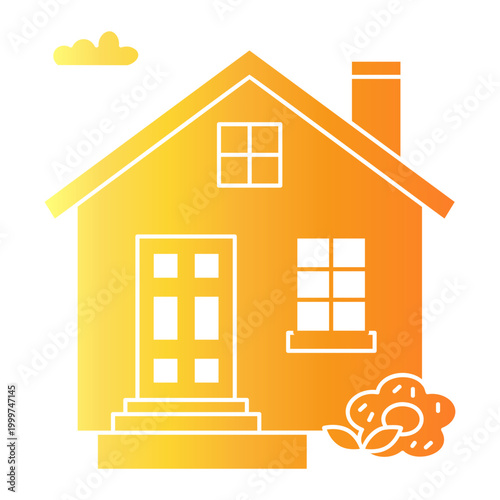 house Gradient icon