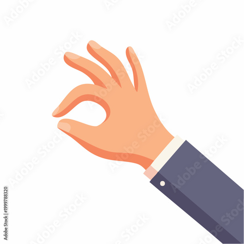 Hand Gesturing Small Amount