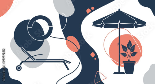 Garden watering can on wheels.