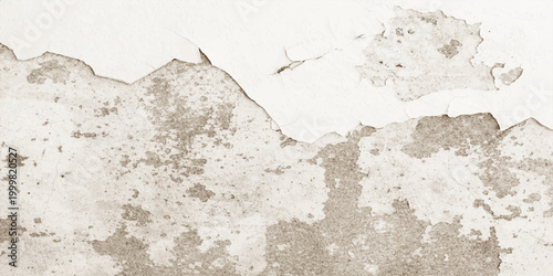 Canvas Print A rough vintage backdrop featuring a blank old paper texture layered over a dirt