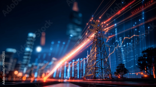 Electrifying Cityscape: Dyn...