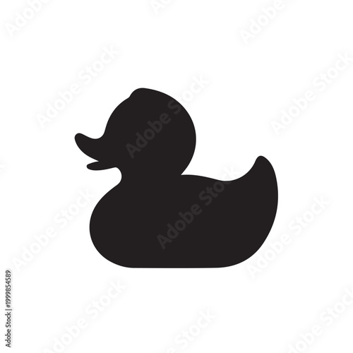 A Rubber duck silhouette.