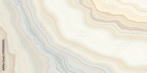 A nature-inspired abstract background texture features a golden stone pattern and wavy silk material, blending desert sand tones with a summer beach design for a sophisticated wallpaper illustration