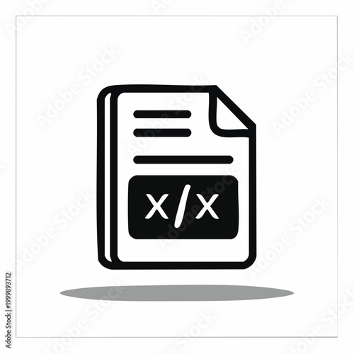 Coding Document Icon