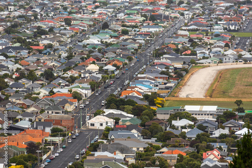 Fotografie South Dunedin suburbs, Otago, New Zealand
