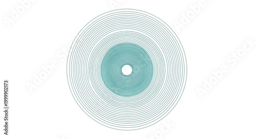 Close up of a Vinyl Record.