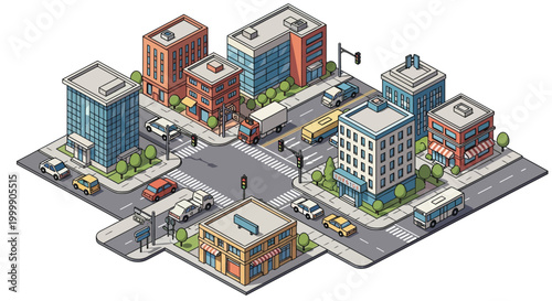 camping scene with rv tent picnic and people