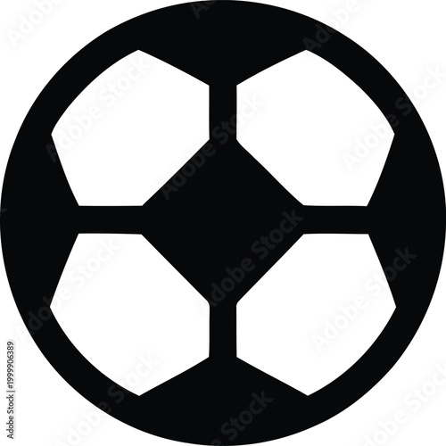 Vector Illustration of a Stylized Gear Wheel Cogwheel Mechanism with Geometric Internal Detail