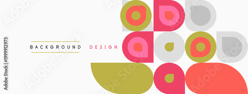 Abstract geometric shapes, muted colors, simple design. Background element for various projects, clean aesthetic.