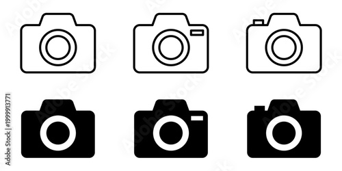 カメラ・写真・撮影のアイコンイラスト