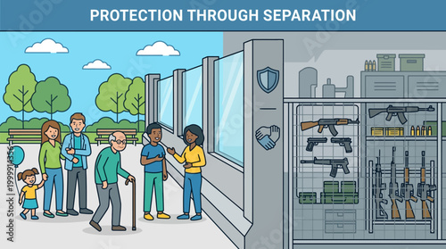 People Queuing Outside Security Checkpoint At Airport.