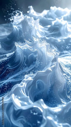 blue water wave