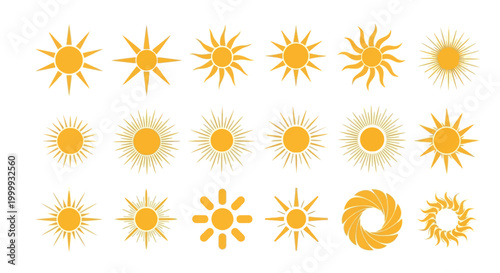 Stylized vector icon of a vibrant bonfire with flickering flames rising from stacked logs, perfect for outdoor adventure and warm camping atmosphere designs